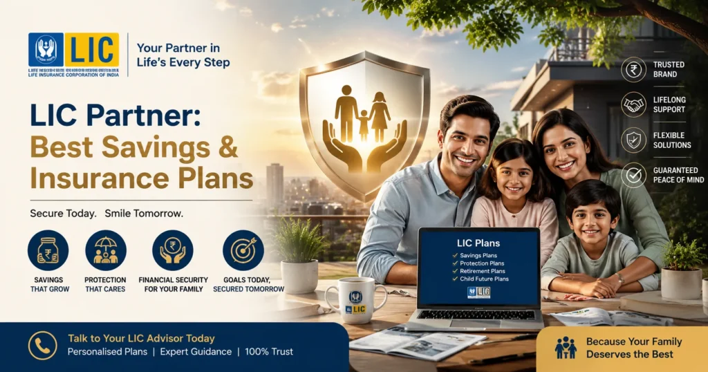 LIC Partner Best Savings and Insurance Plans